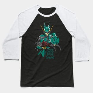 Skeleton Dragon Shiryu Anime Fanart Baseball T-Shirt